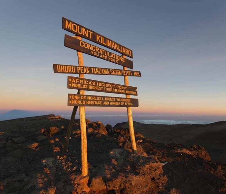 5 Days Kilimanjaro Marangu Route
